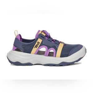 Teva size 9 Navy, Purple & Yellow Sport Sandals